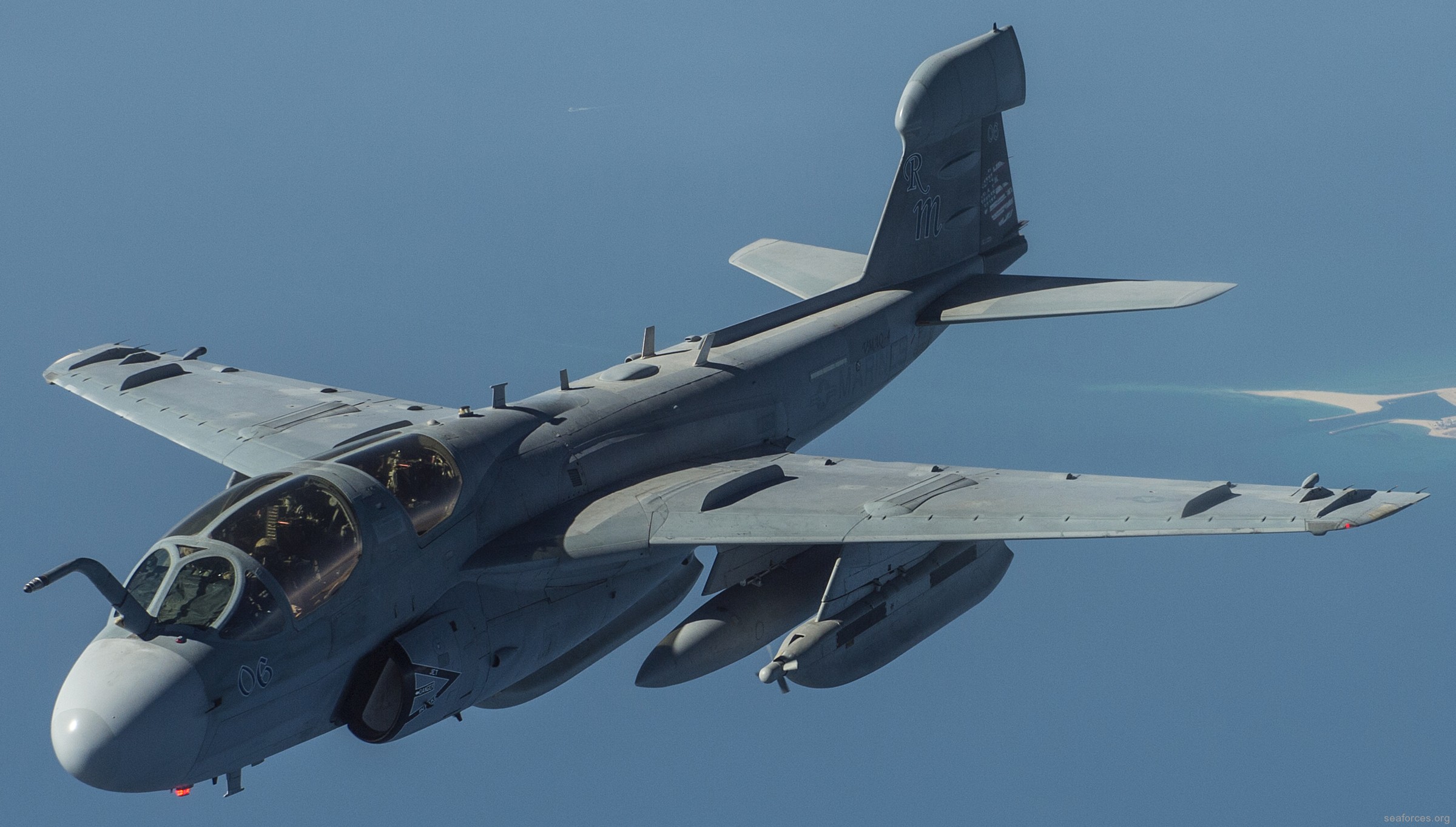 vmaq-4 seahawks ea-6b prowler marine tactical electronic warfare squadron usmc 37 central command aor