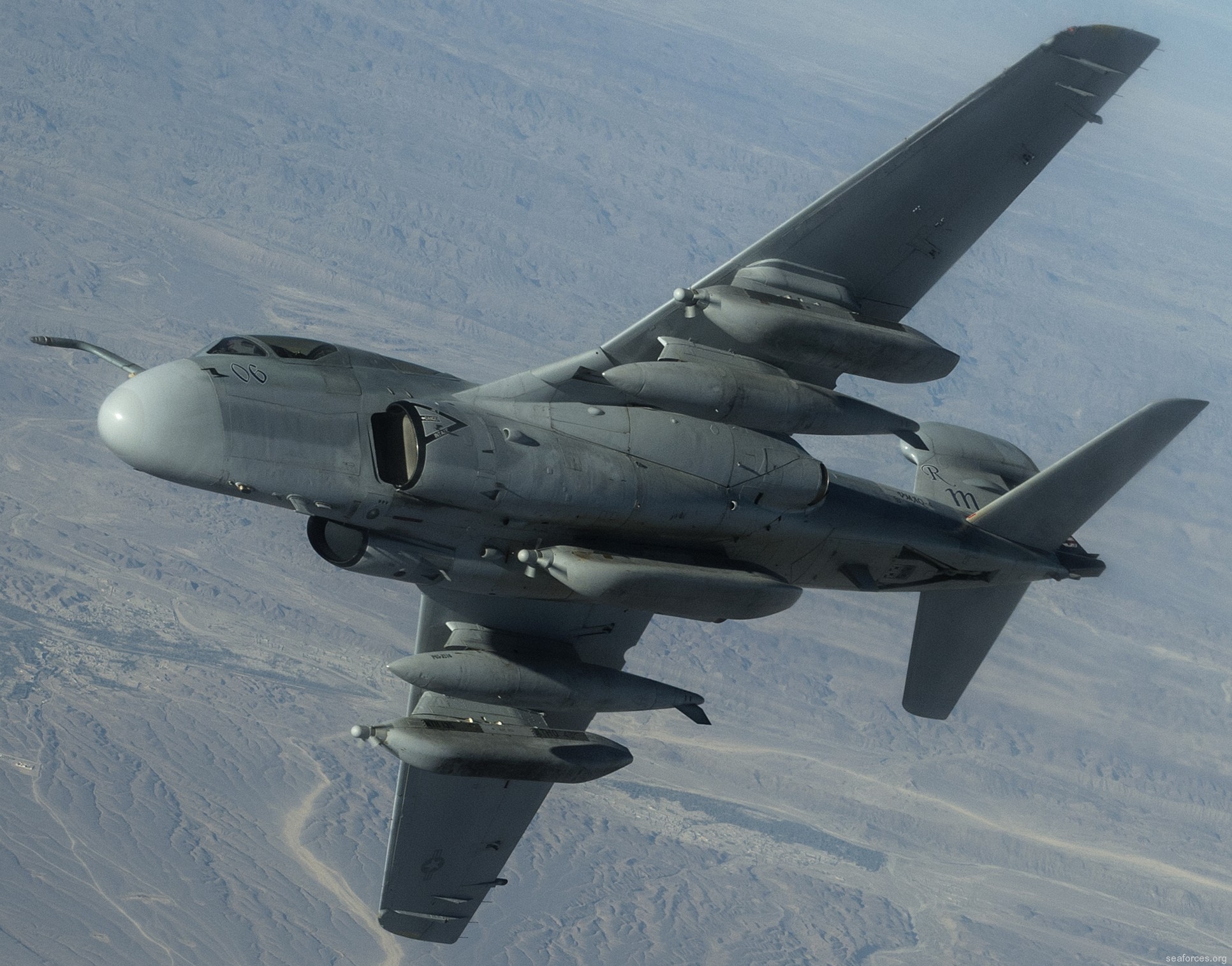 vmaq-4 seahawks ea-6b prowler marine tactical electronic warfare squadron usmc 39 inherent resolve