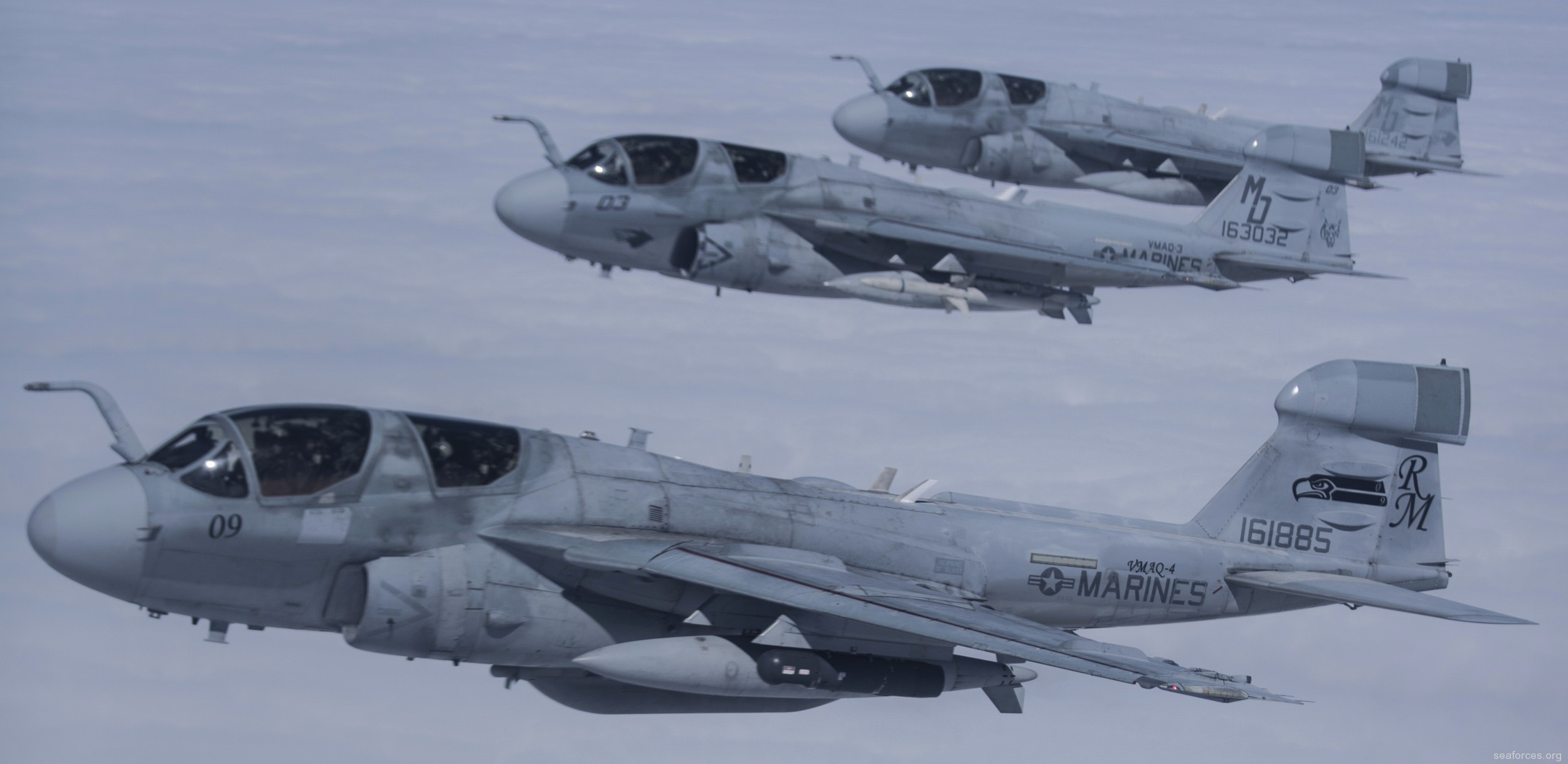 vmaq-4 seahawks ea-6b prowler marine tactical electronic warfare squadron usmc 53