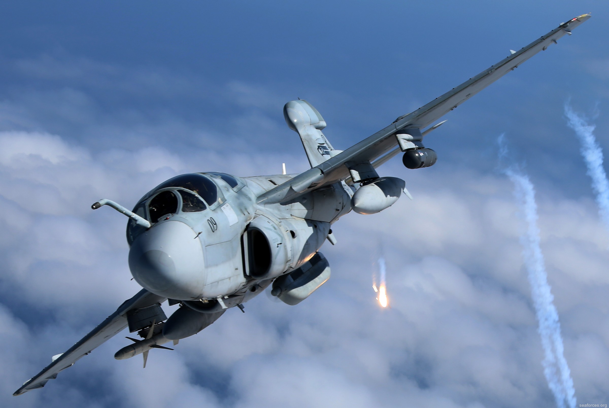 vmaq-4 seahawks ea-6b prowler marine tactical electronic warfare squadron usmc 54