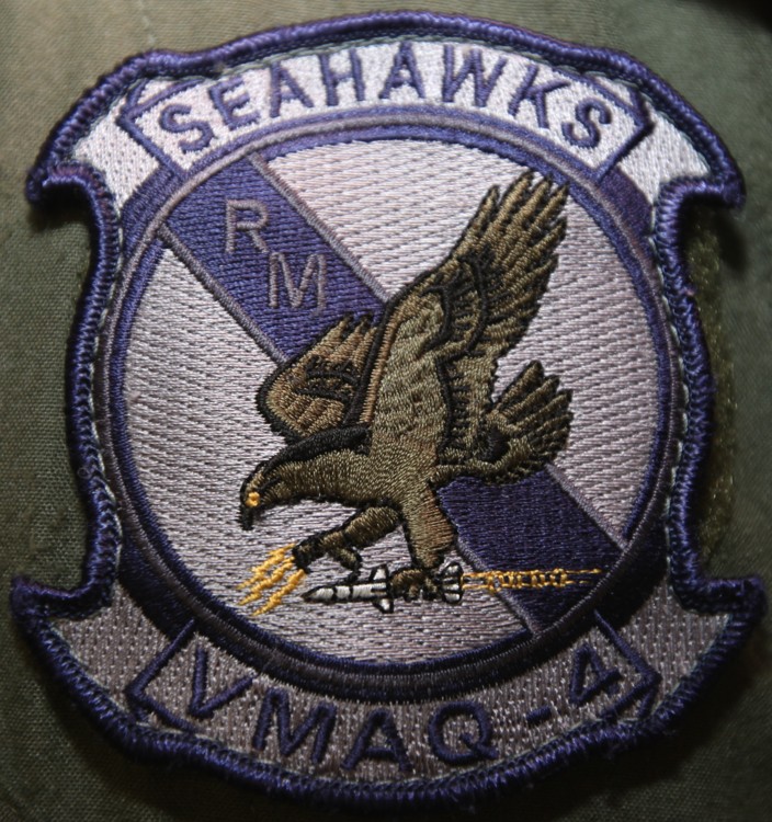 vmaq-4 seahawks insignia crest patch marine tactical electronic warfare squadron usmc 05