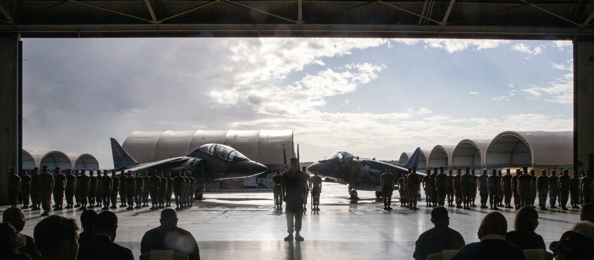 vmat-203 hawks marine attack training squadron deactivation ceremony mcas cherry point sundown 44