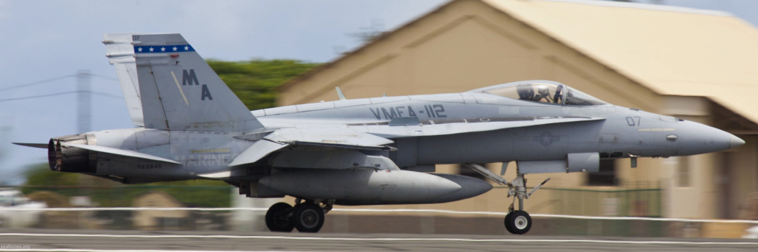 vmfa-112 cowboys marine fighter attack squadron f/a-18a+ hornet 13 mcas kaneohe bay hawaii