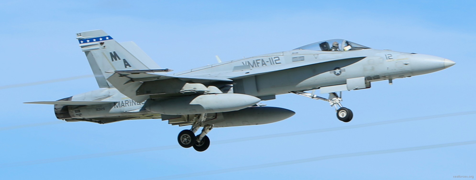 vmfa-112 cowboys marine fighter attack squadron f/a-18a+ hornet 15