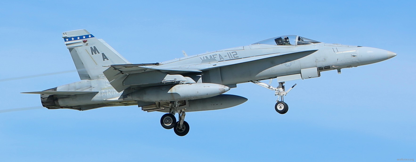 vmfa-112 cowboys marine fighter attack squadron f/a-18a+ hornet 16