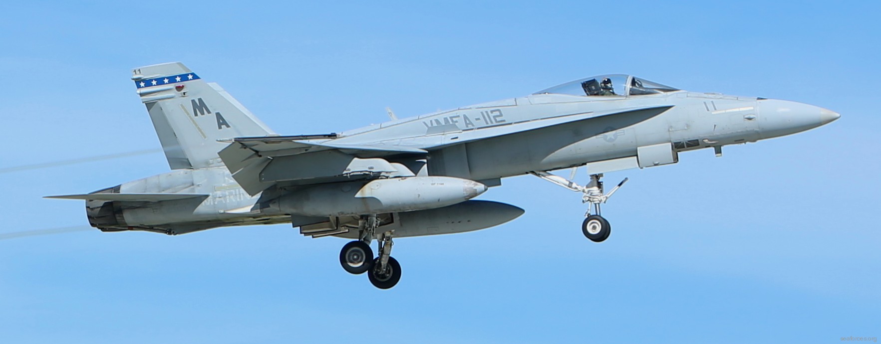 vmfa-112 cowboys marine fighter attack squadron f/a-18a+ hornet 16