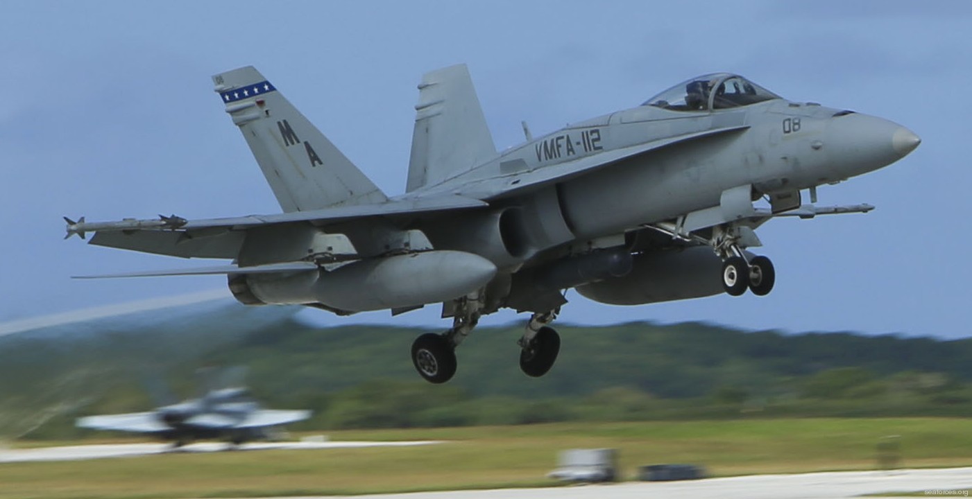 vmfa-112 cowboys marine fighter attack squadron f/a-18a+ hornet 18