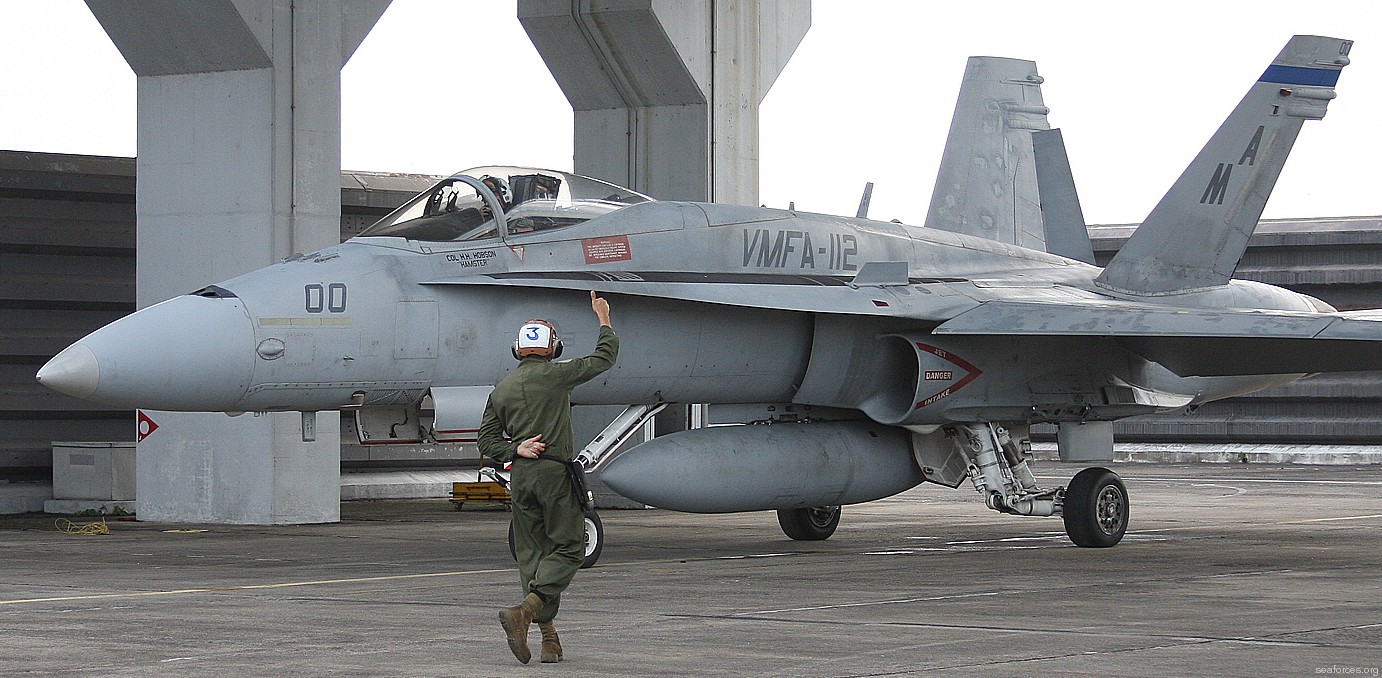 vmfa-112 cowboys marine fighter attack squadron f/a-18a+ hornet 42 mcas iwakuni japan