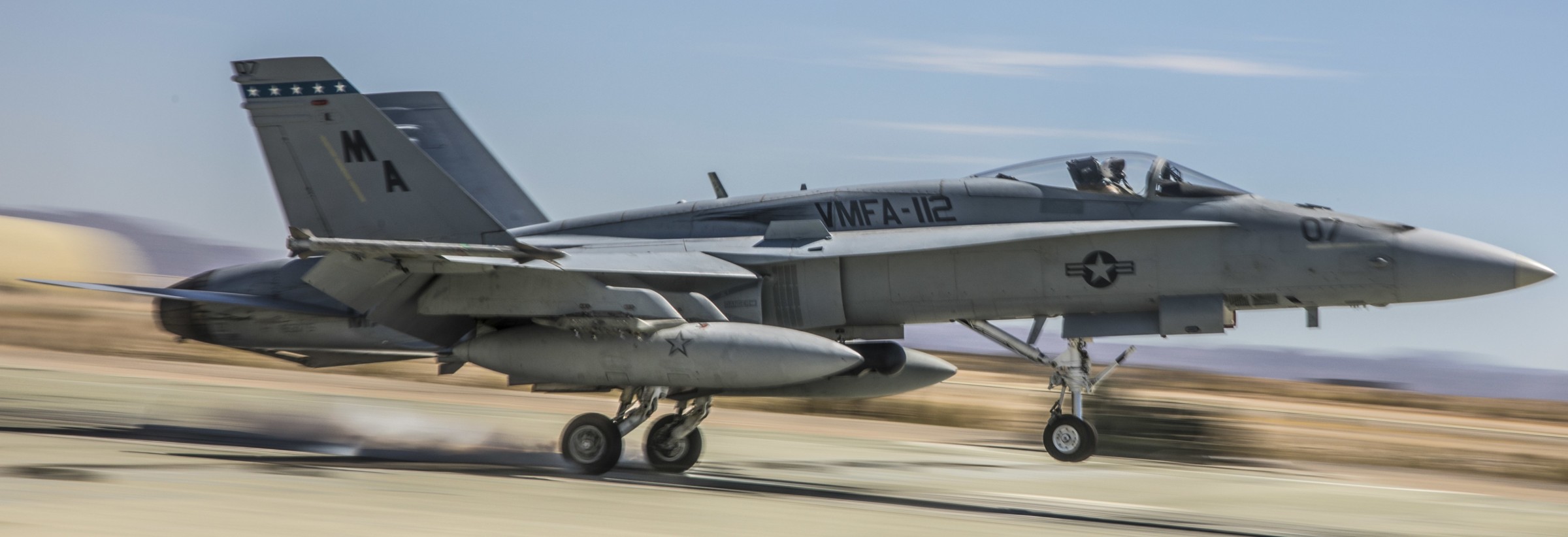 vmfa-112 cowboys marine fighter attack squadron usmc f/a-18c hornet 52 mcagcc twentynine palms california