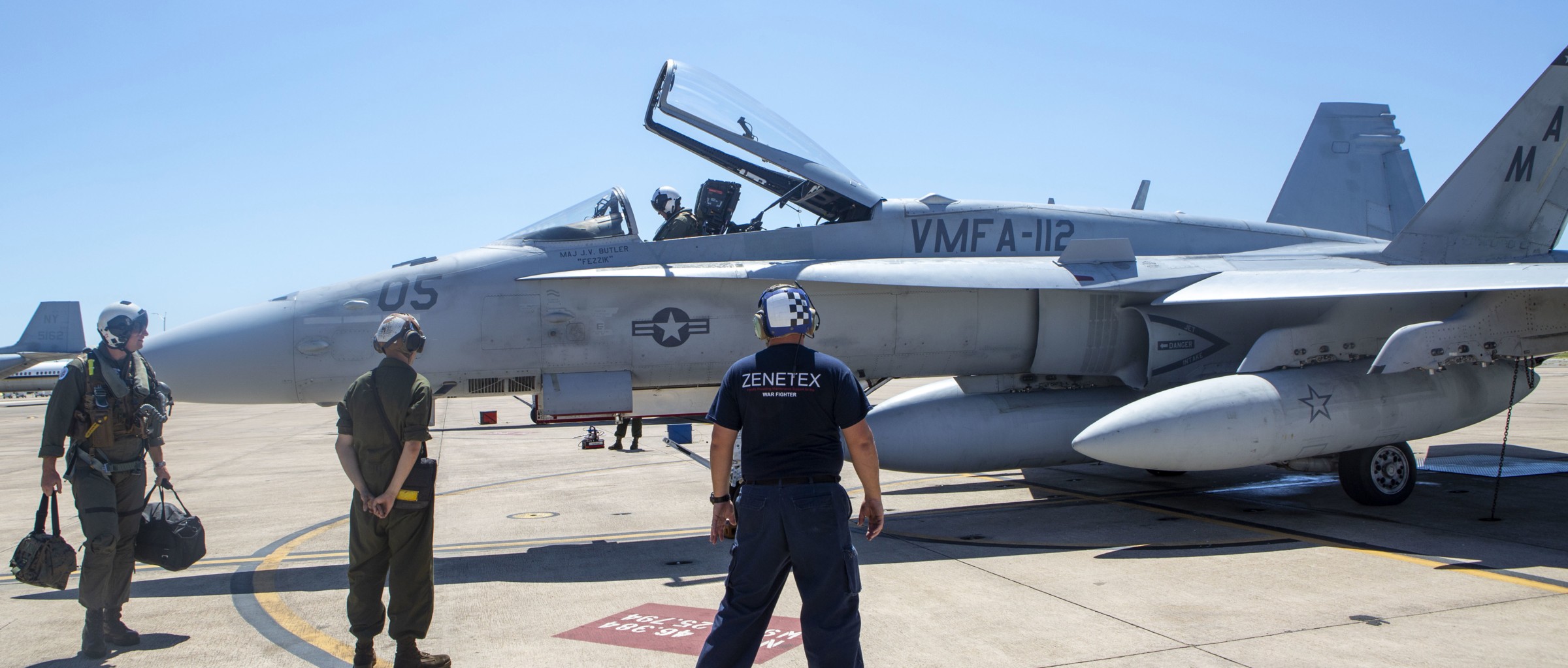 vmfa-112 cowboys marine fighter attack squadron usmc f/a-18c hornet 65