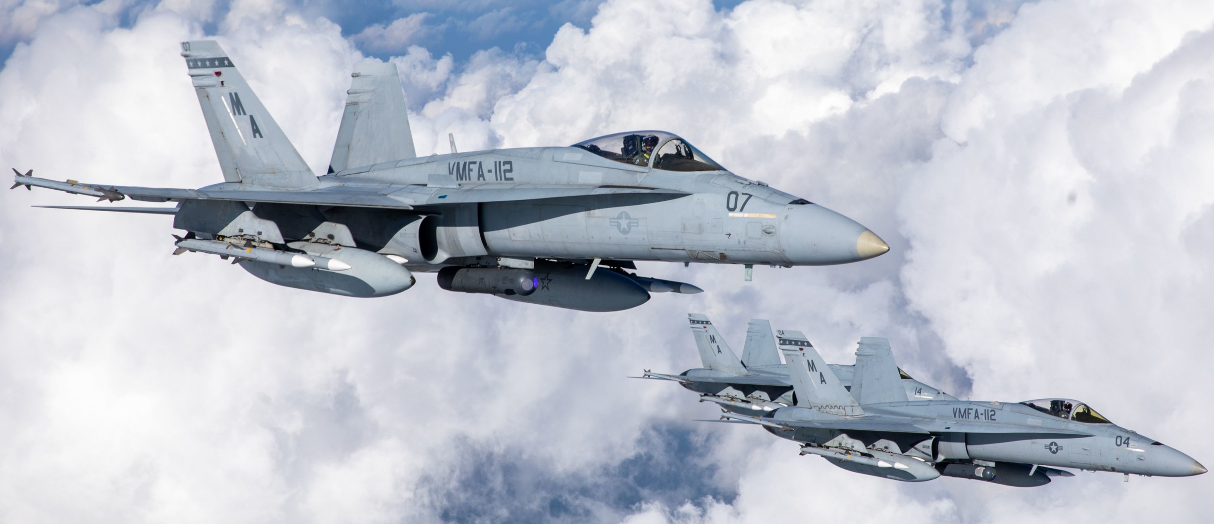 vmfa-112 cowboys marine fighter attack squadron usmc f/a-18c hornet 91