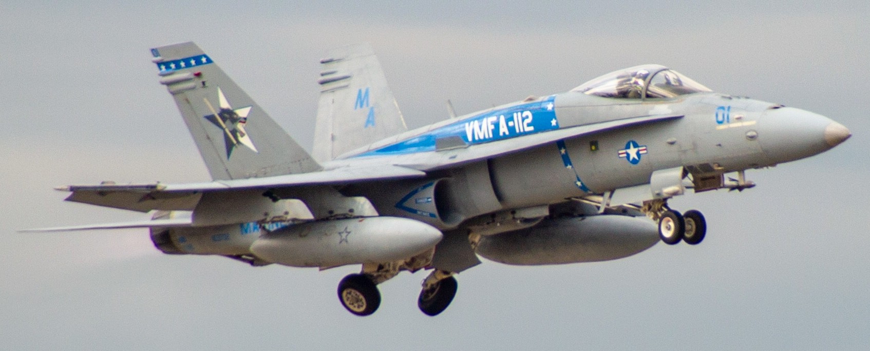 vmfa-112 cowboys marine fighter attack squadron usmc f/a-18c hornet 95