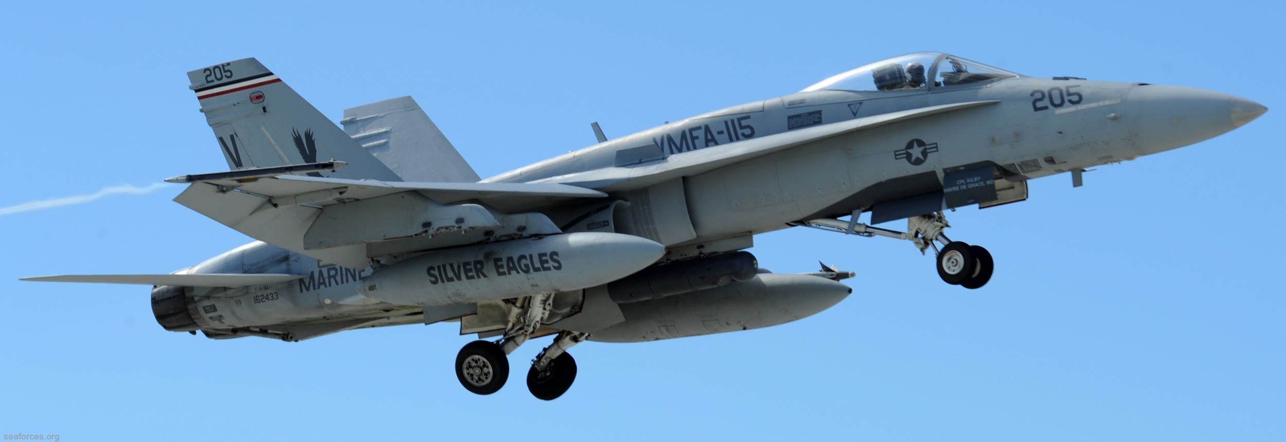 vmfa-115 silver eagles marine fighter attack squadron f/a-18a+ hornet 139