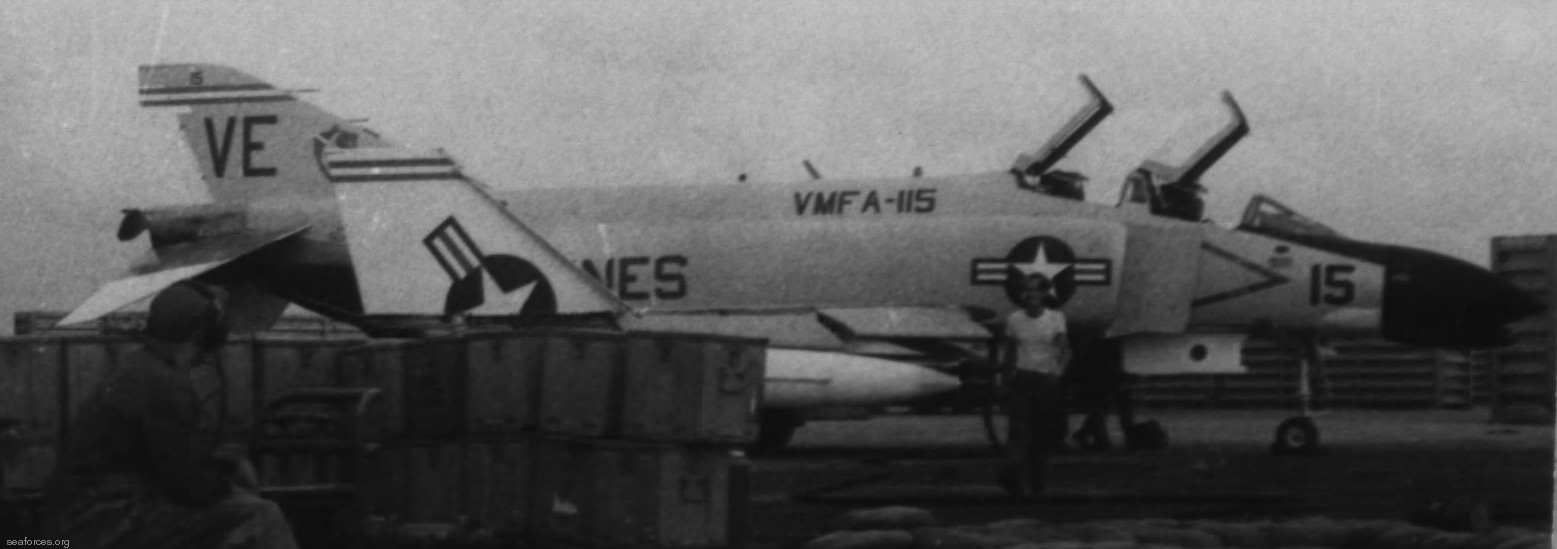 vmfa-115 silver eagles marine fighter attack squadron f-4b phantom ii 169 refueling vietnam