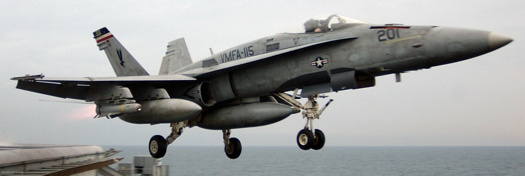 vmfa-115 silver eagles marine fighter attack squadron f/a-18a+ hornet 27
