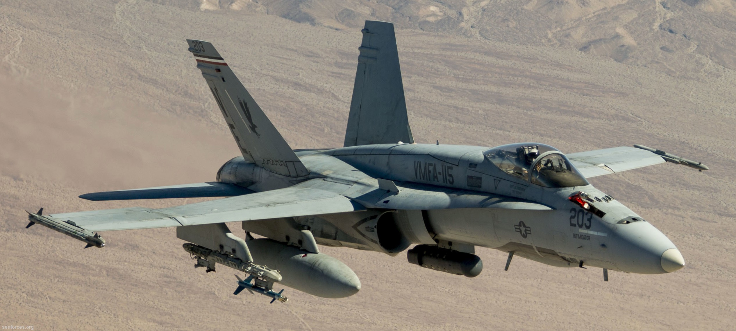 vmfa-115 silver eagles marine fighter attack squadron f/a-18a+ hornet 92