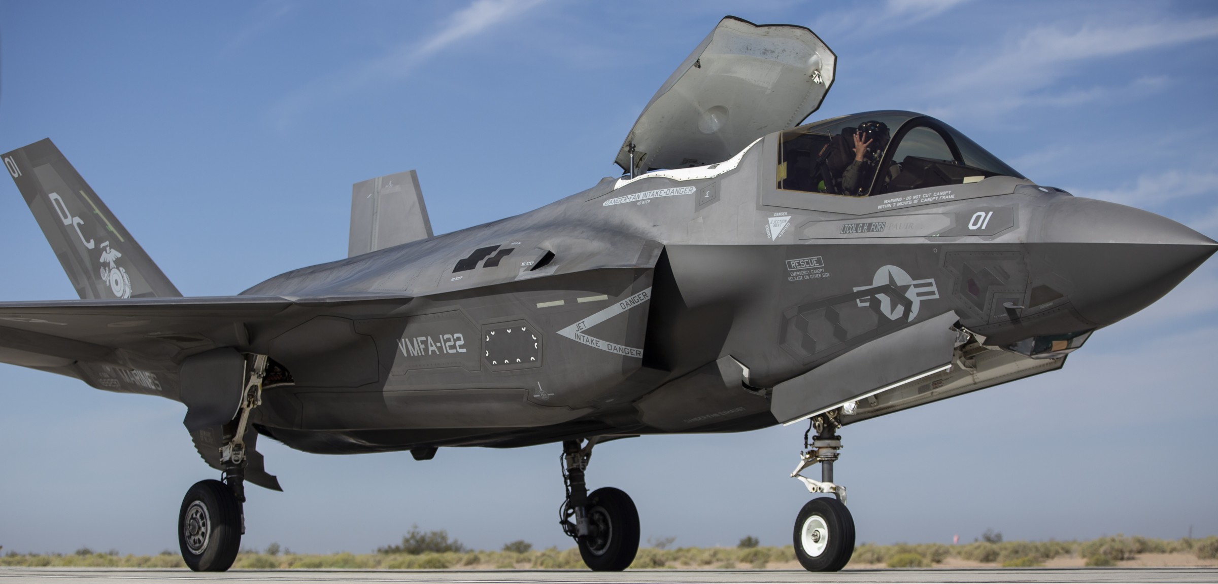 vmfa-122 flying leathernecks marine fighter attack squadron f-35b lightning ii 126 mcas miramar california