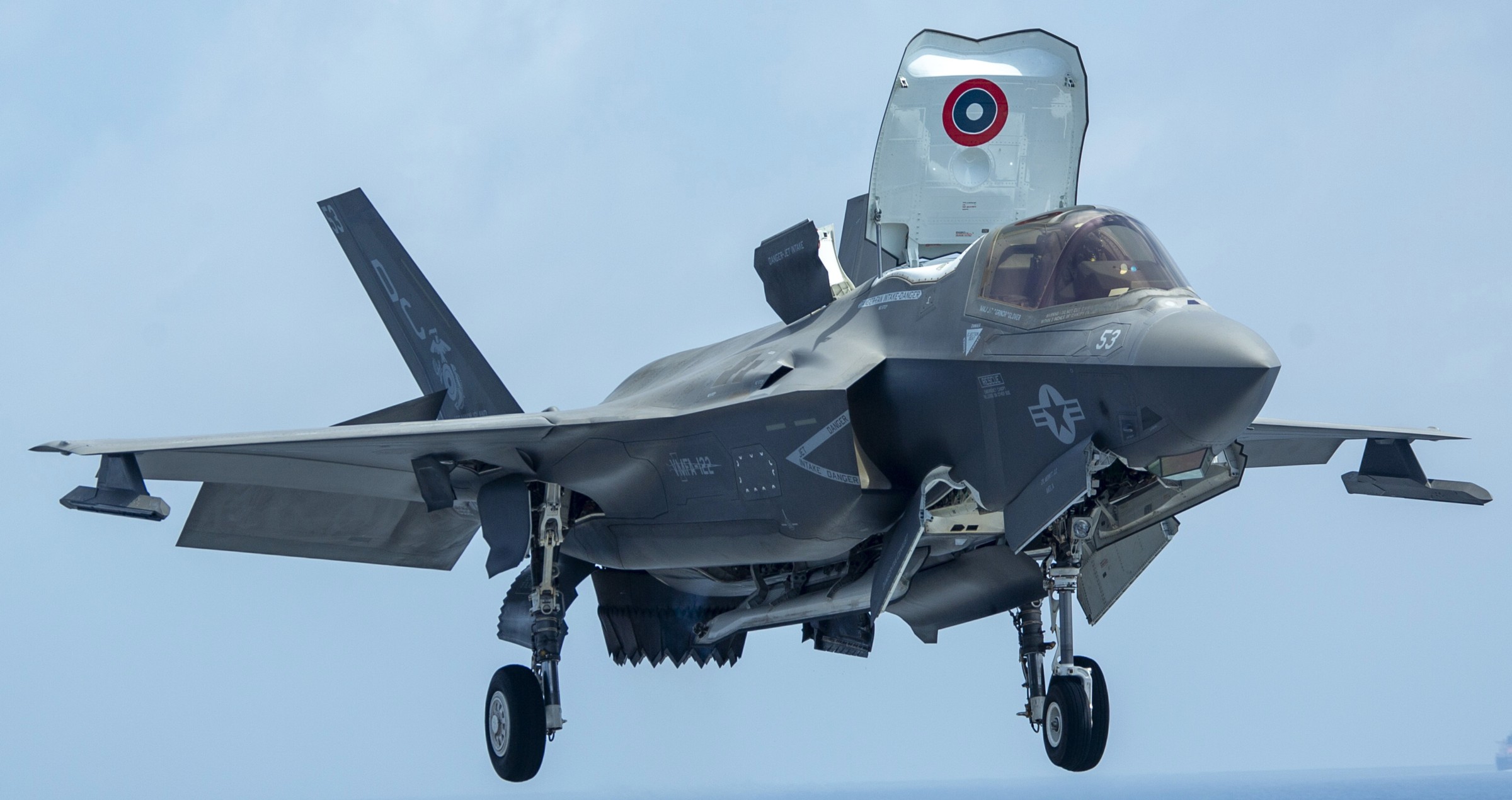 vmfa-122 flying leathernecks marine fighter attack squadron f-35b lightning ii uss makin island lhd-8 2021 150