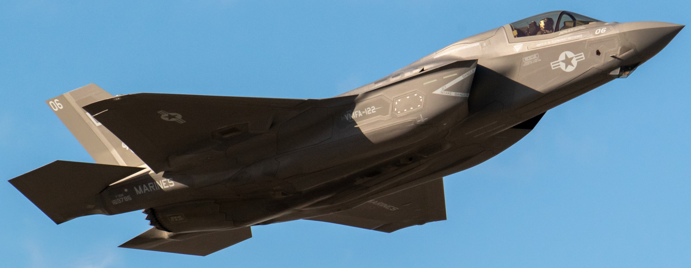 vmfa-122 flying lethernecks marine fighter attack squadron f-35b lightning ii red flag alaska 22-1 eielson afb 168