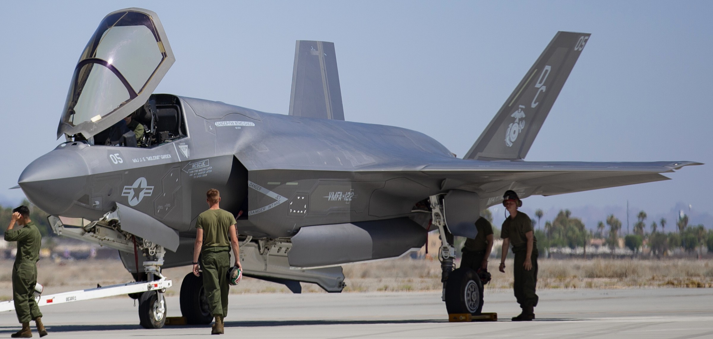 vmfa-122 flying lethernecks marine fighter attack squadron f-35b lightning ii mcas yuma arizona 173