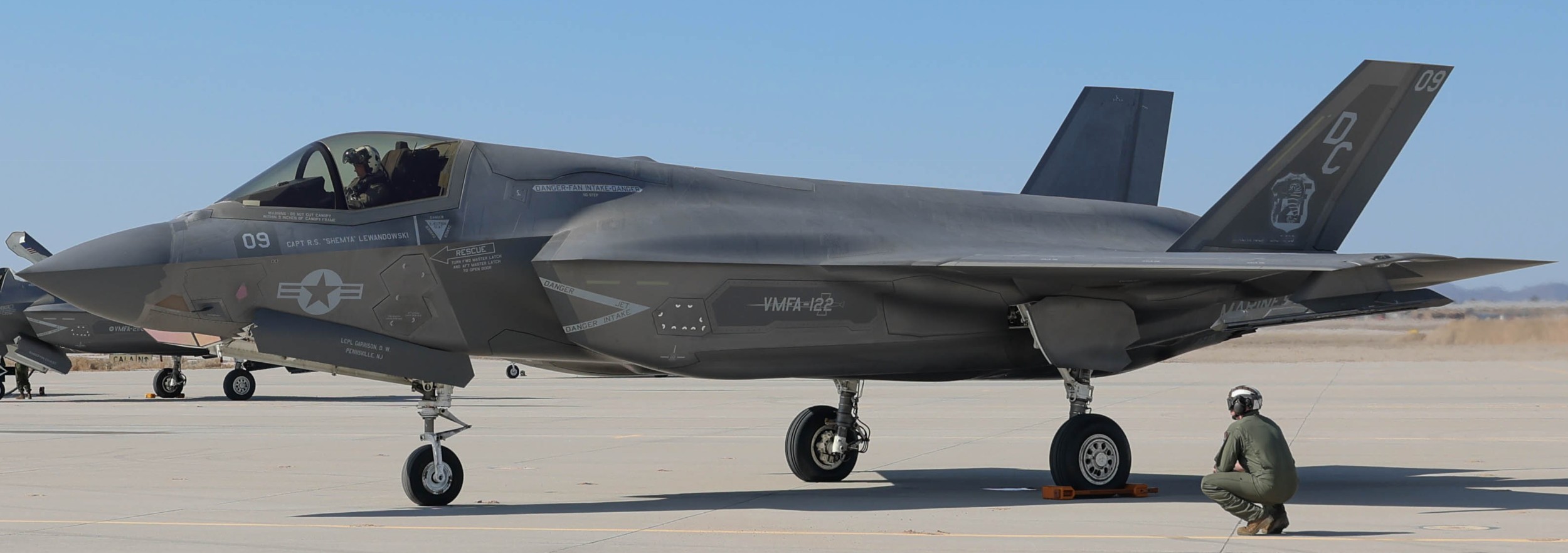 vmfa-122 flying lethernecks marine fighter attack squadron f-35b lightning ii mcas yuma arizona 186