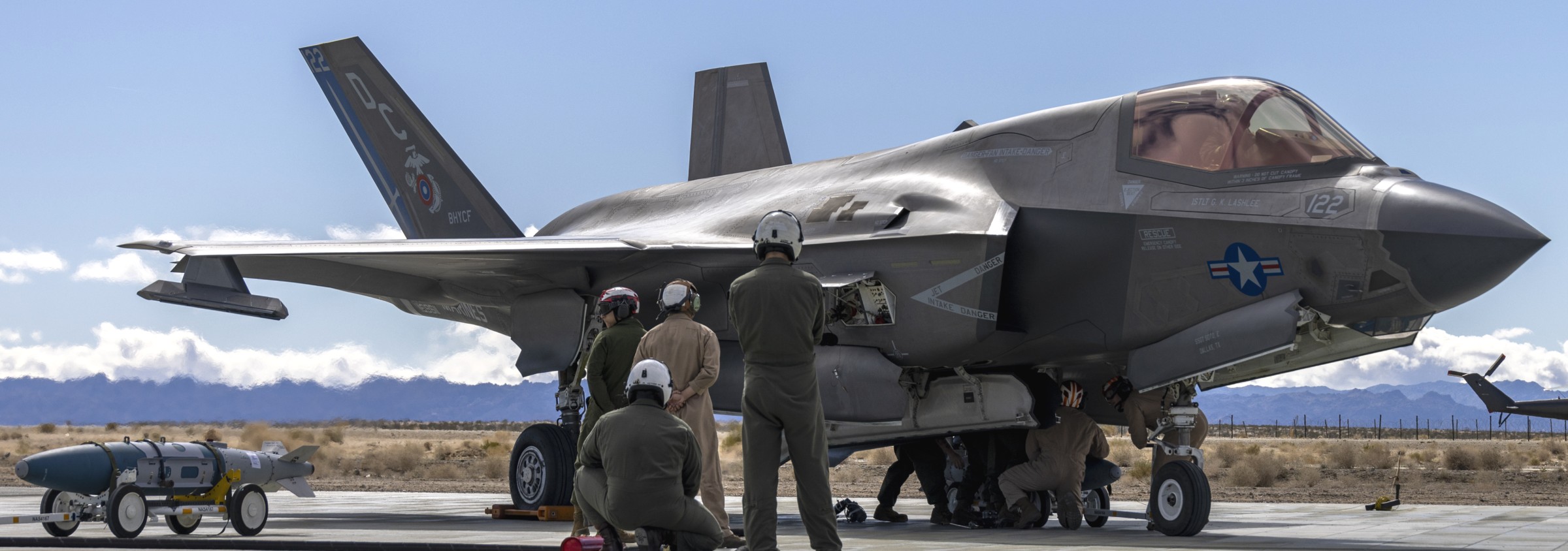 vmfa-122 flying lethernecks marine fighter attack squadron f-35b lightning ii itx 2-24 twentynine palms 191