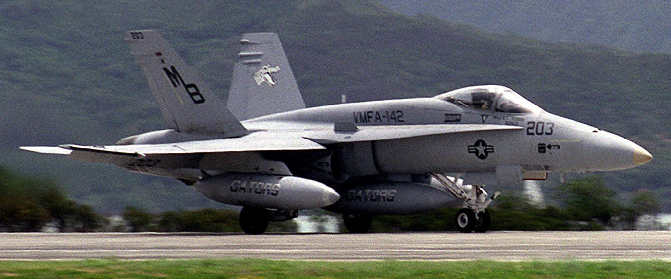 vmfa-142 flying gators marine fighter attack squadron usmc f/a-18 hornet 06 mcas kaneohe bay hawaii rimpac