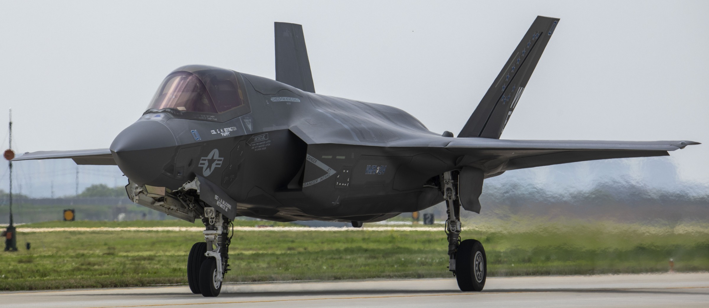 vmfa-214 black sheep marine fighter attack squadron f-35b lightning ii freedom flag 2025 gwangju air base 43