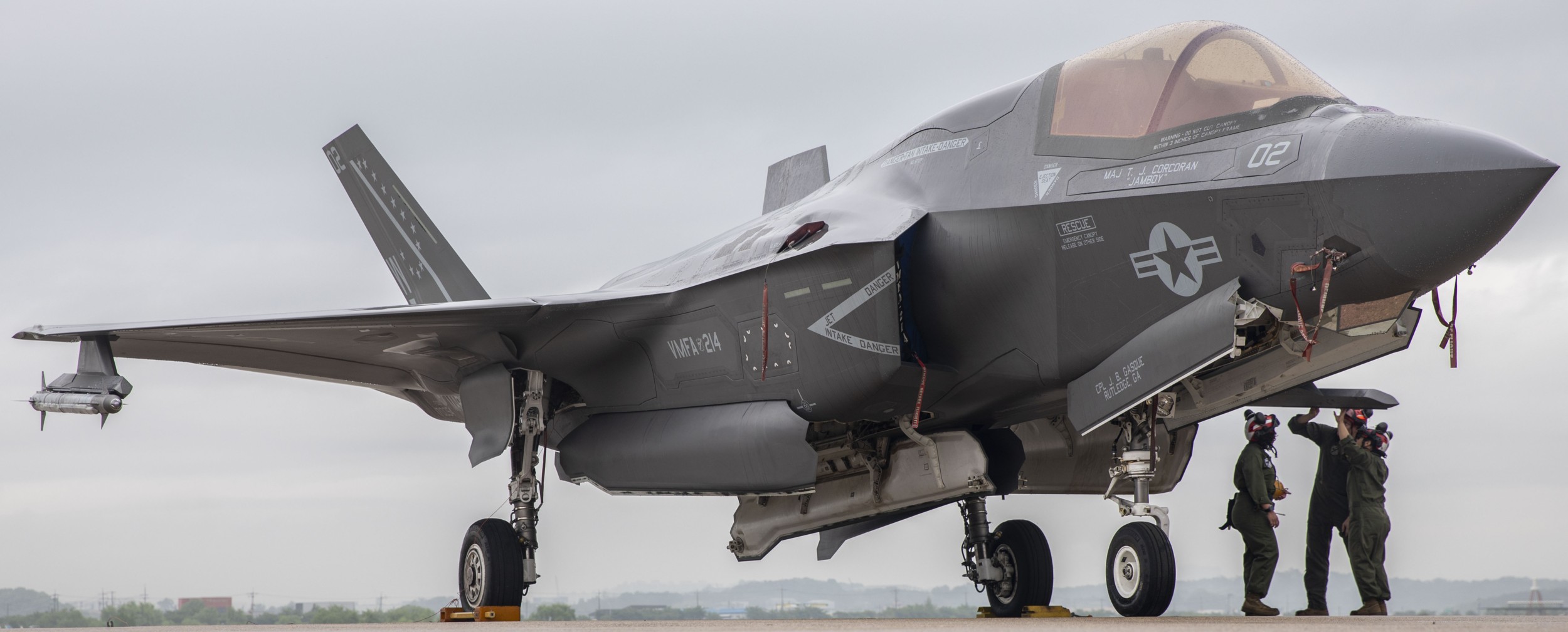 vmfa-214 black sheep marine fighter attack squadron f-35b lightning ii osan air base korea 2025 47