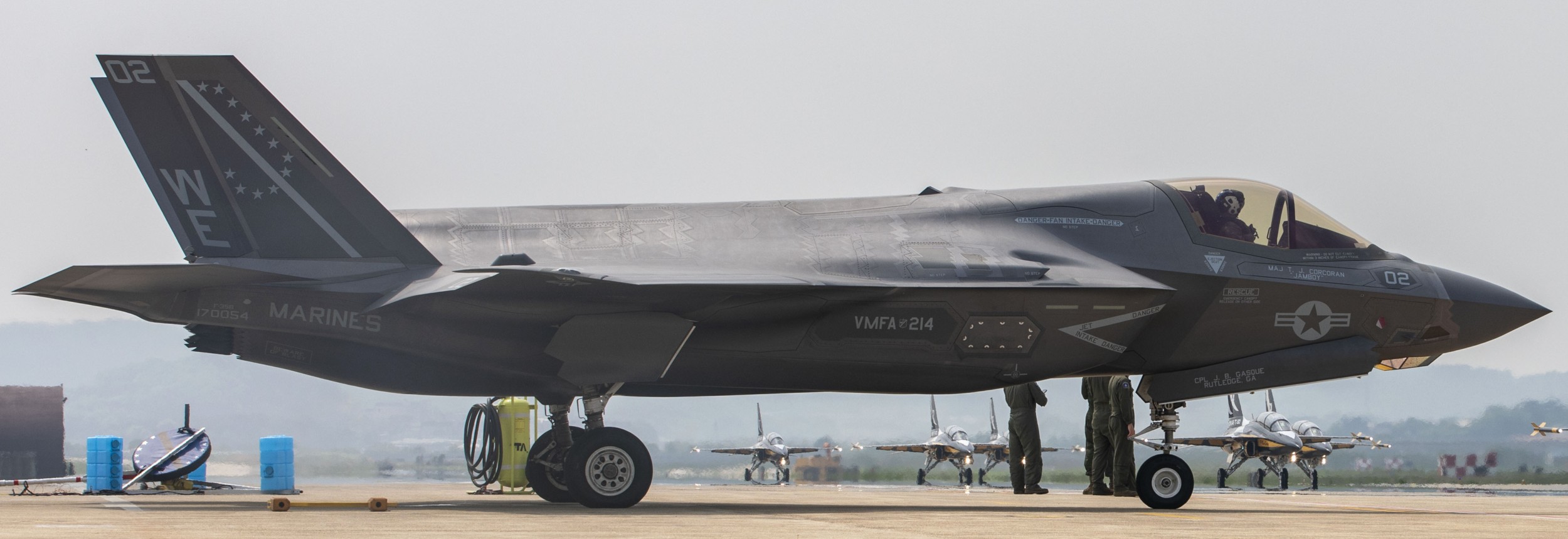 vmfa-214 black sheep marine fighter attack squadron f-35b lightning ii 2025 52