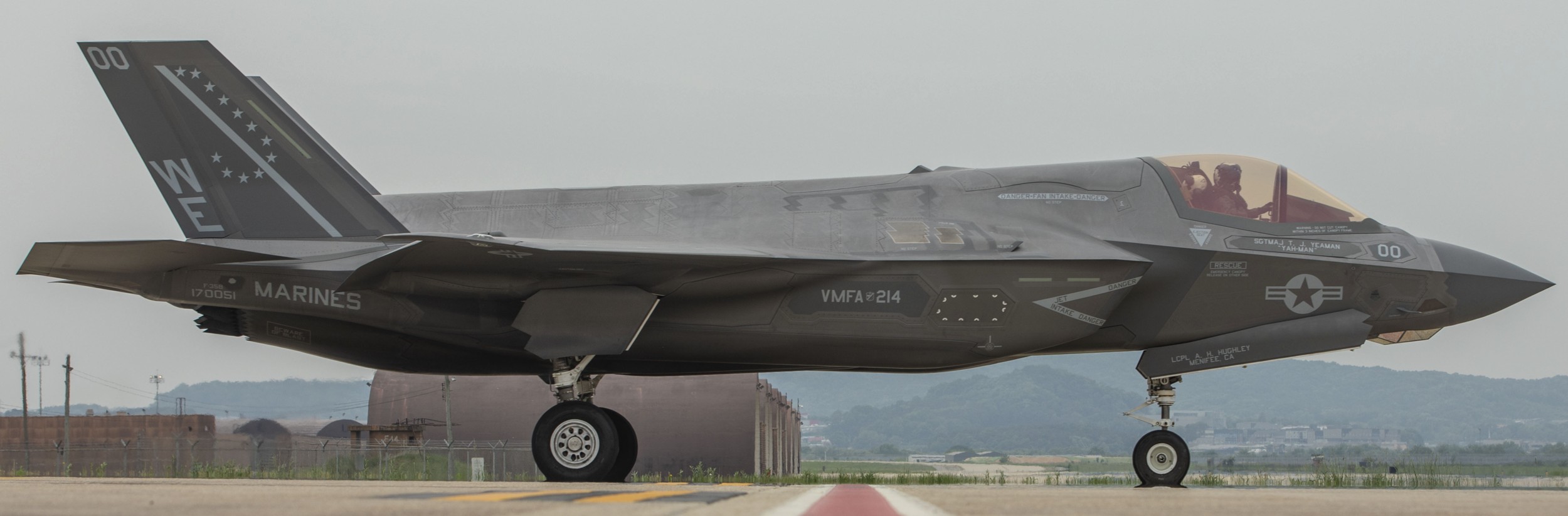 vmfa-214 black sheep marine fighter attack squadron f-35b lightning ii osan air base 2025 57