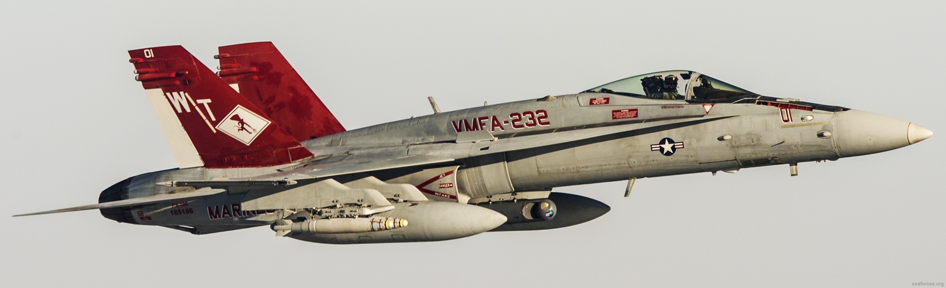 vmfa-232 red devils marine fighter attack squadron usmc f/a-18c hornet 123