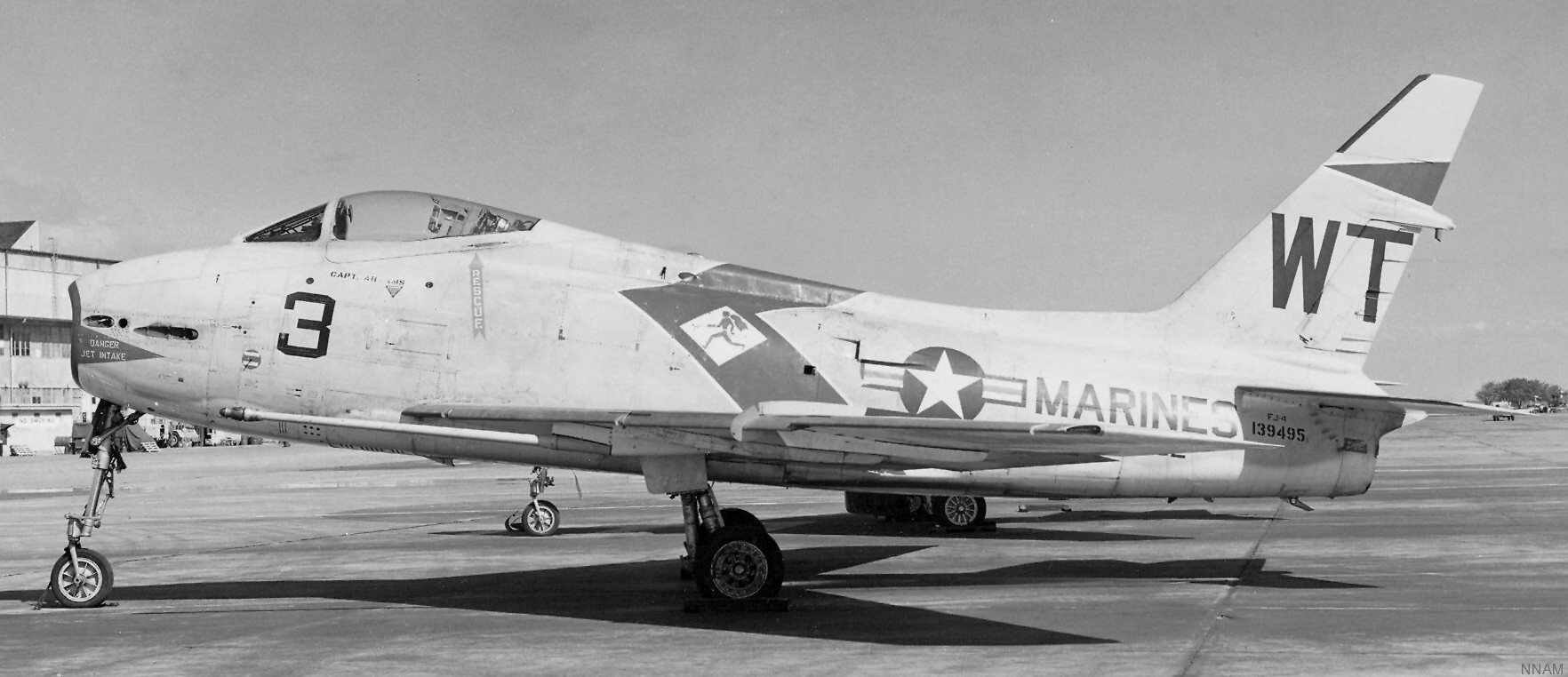 vmf-232 red devils marine fighter squadron usmc fj-4b fury mcas kaneohe bay hawaii