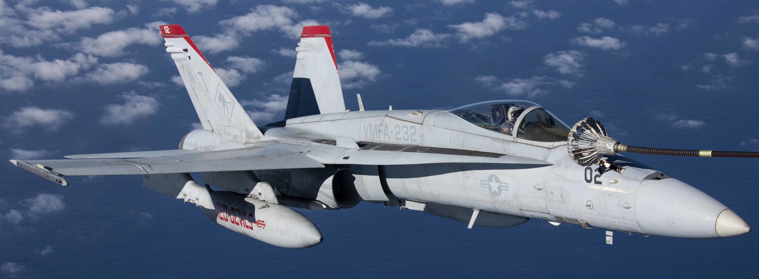 vmfa-232 red devils marine fighter attack squadron usmc f/a-18c hornet 228 exercise winter fury