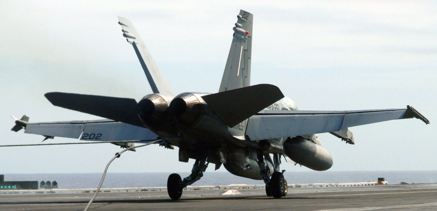 vmfa-251 thunderbolts marine fighter attack squadron f/a-18c hornet cvw-1 uss enterprise cvn-65 47