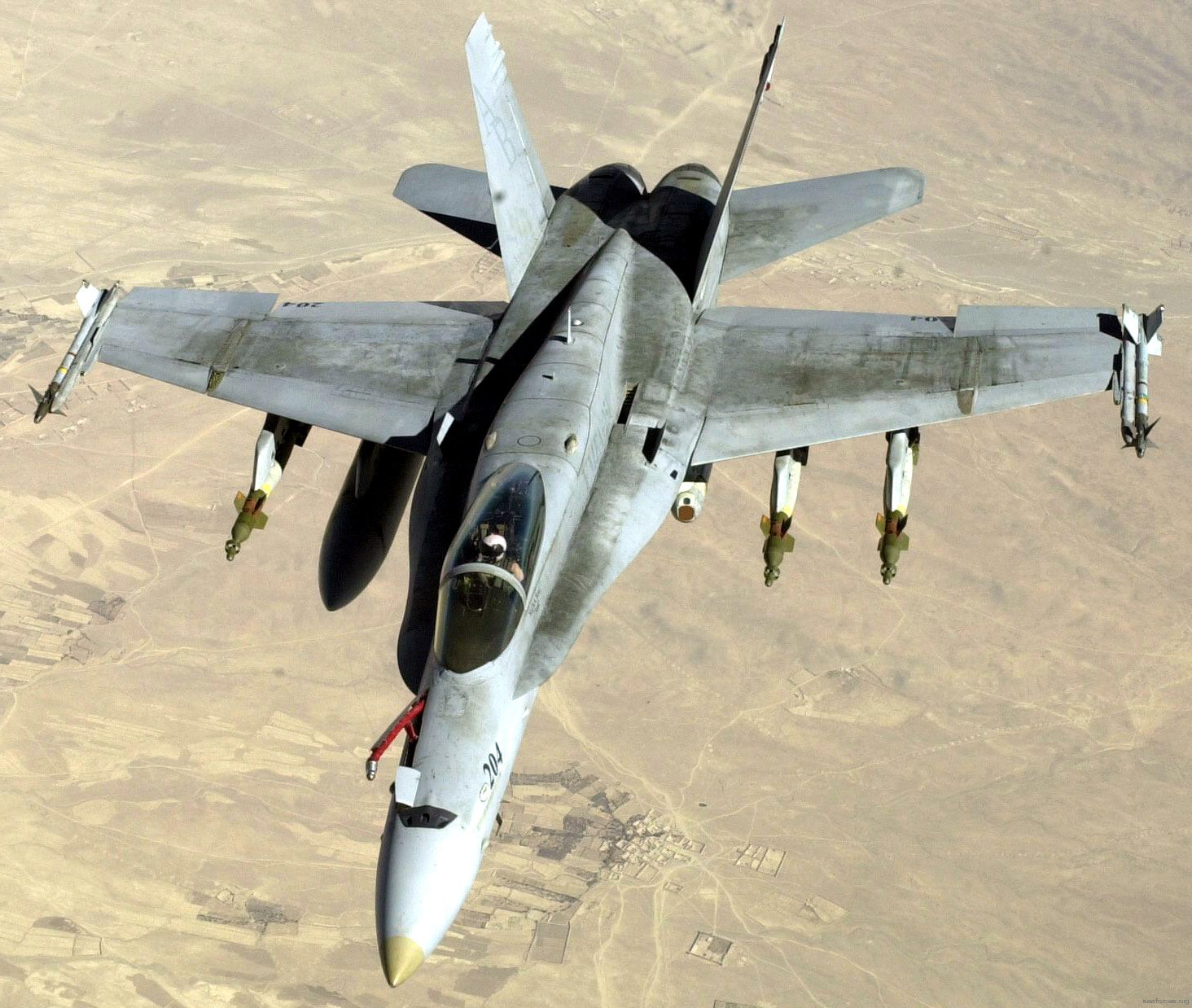 vmfa-251 thunderbolts marine fighter attack squadron f/a-18c hornet operation enduring freedom 68