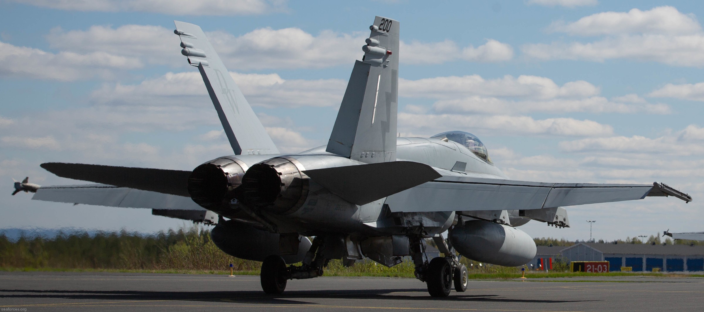 vmfa-251 thunderbolts marine fighter attack squadron f/a-18c hornet 78 exercise arctic challenge 2019