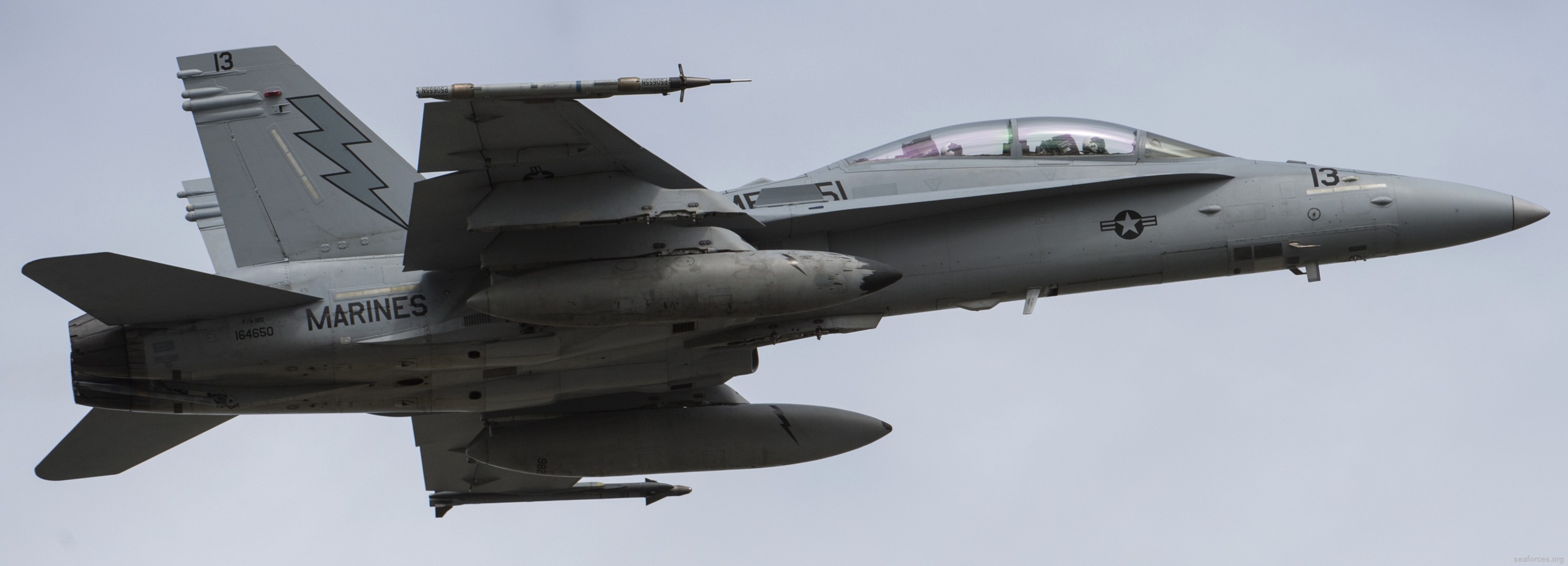 vmfa-251 thunderbolts marine fighter attack squadron f/a-18d hornet 113 exercise red flag alaska 17-2