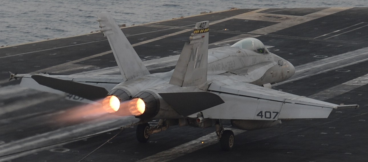 vmfa-323 death rattlers marine fighter attack squadron f/a-18c hornet cvw-11 uss nimitz cvn-68 17