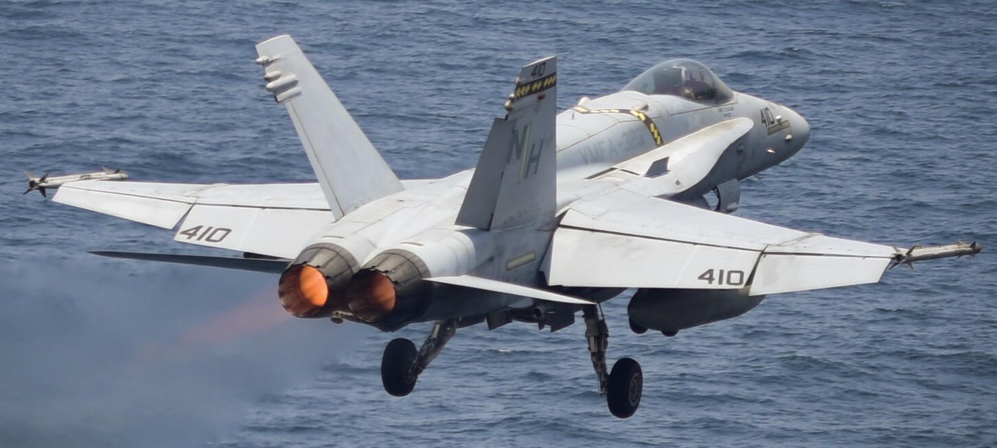 vmfa-323 death rattlers marine fighter attack squadron f/a-18c hornet cvw-11 uss nimitz cvn-68 21
