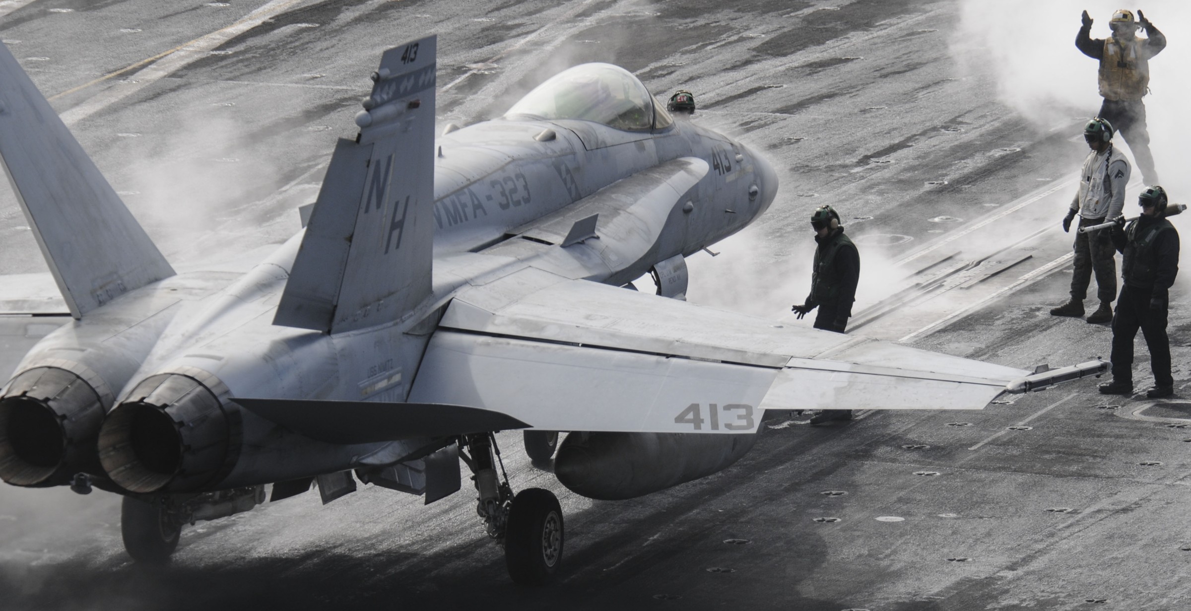 vmfa-323 death rattlers marine fighter attack squadron f/a-18c hornet cvw-11 uss nimitz cvn-68 30