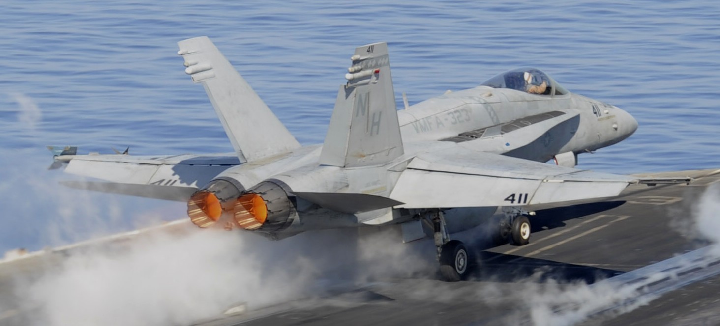vmfa-323 death rattlers marine fighter attack squadron f/a-18c hornet cvw-11 uss nimitz cvn-68 31