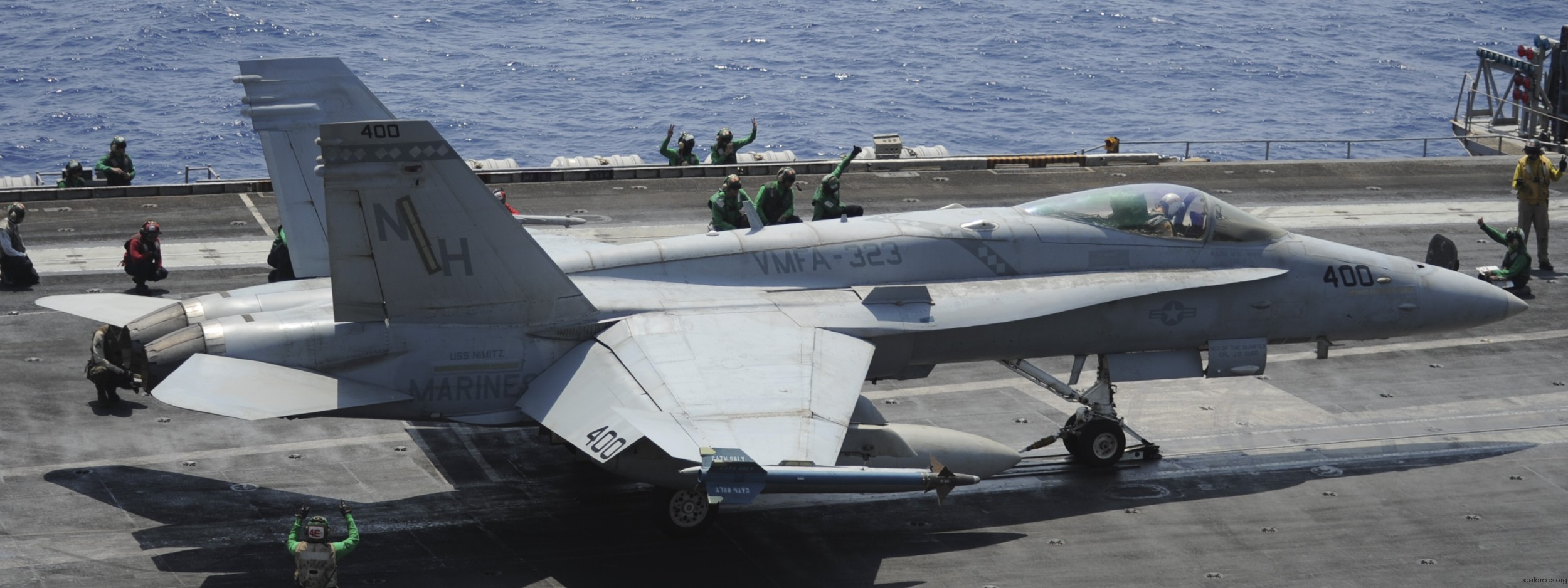 vmfa-323 death rattlers marine fighter attack squadron f/a-18c hornet cvw-11 uss nimitz cvn-68 44