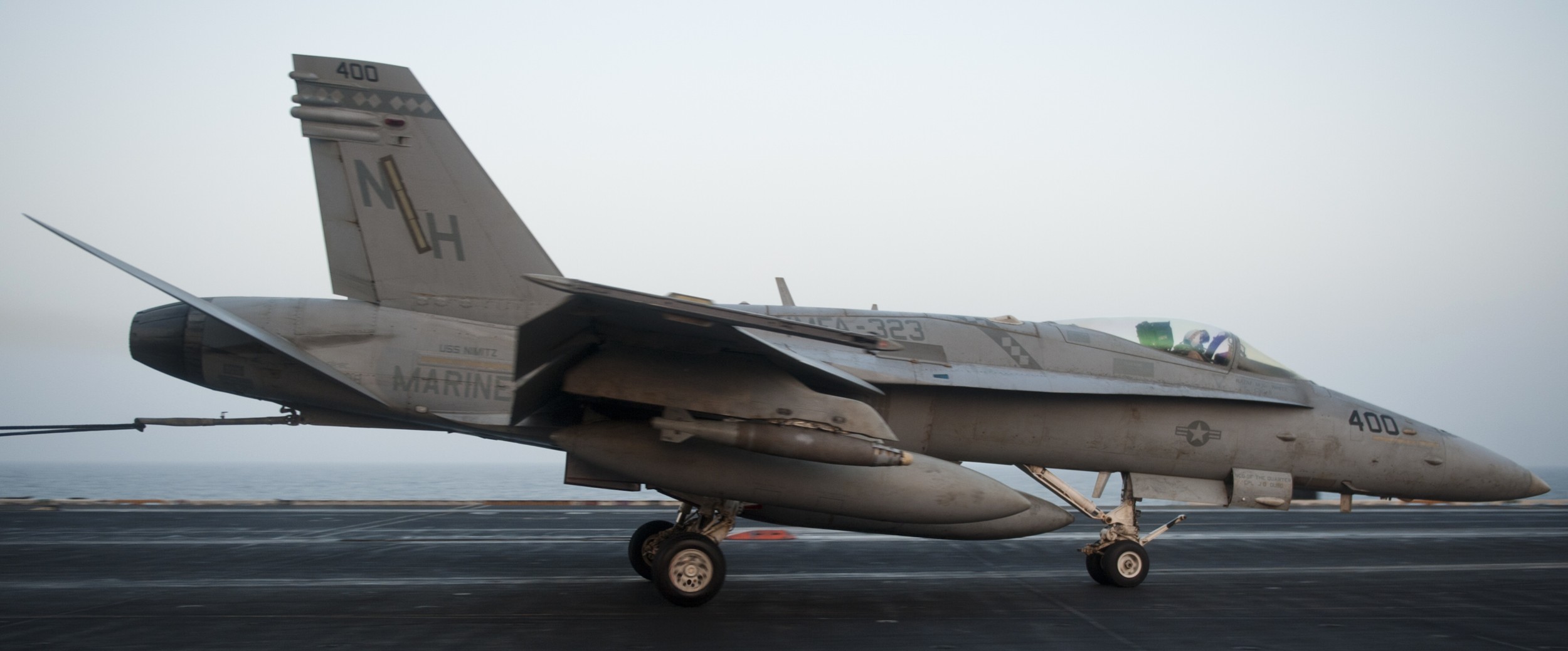vmfa-323 death rattlers marine fighter attack squadron f/a-18c hornet cvw-11 uss nimitz cvn-68 50