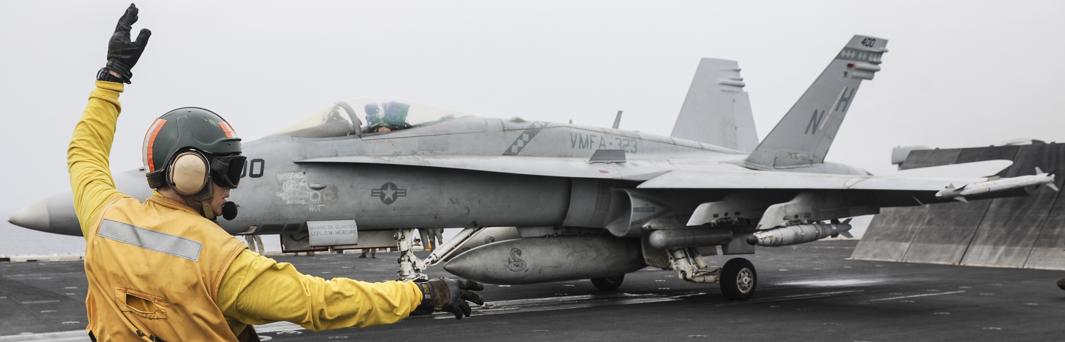 vmfa-323 death rattlers marine fighter attack squadron f/a-18c hornet cvw-11 uss nimitz cvn-68 69