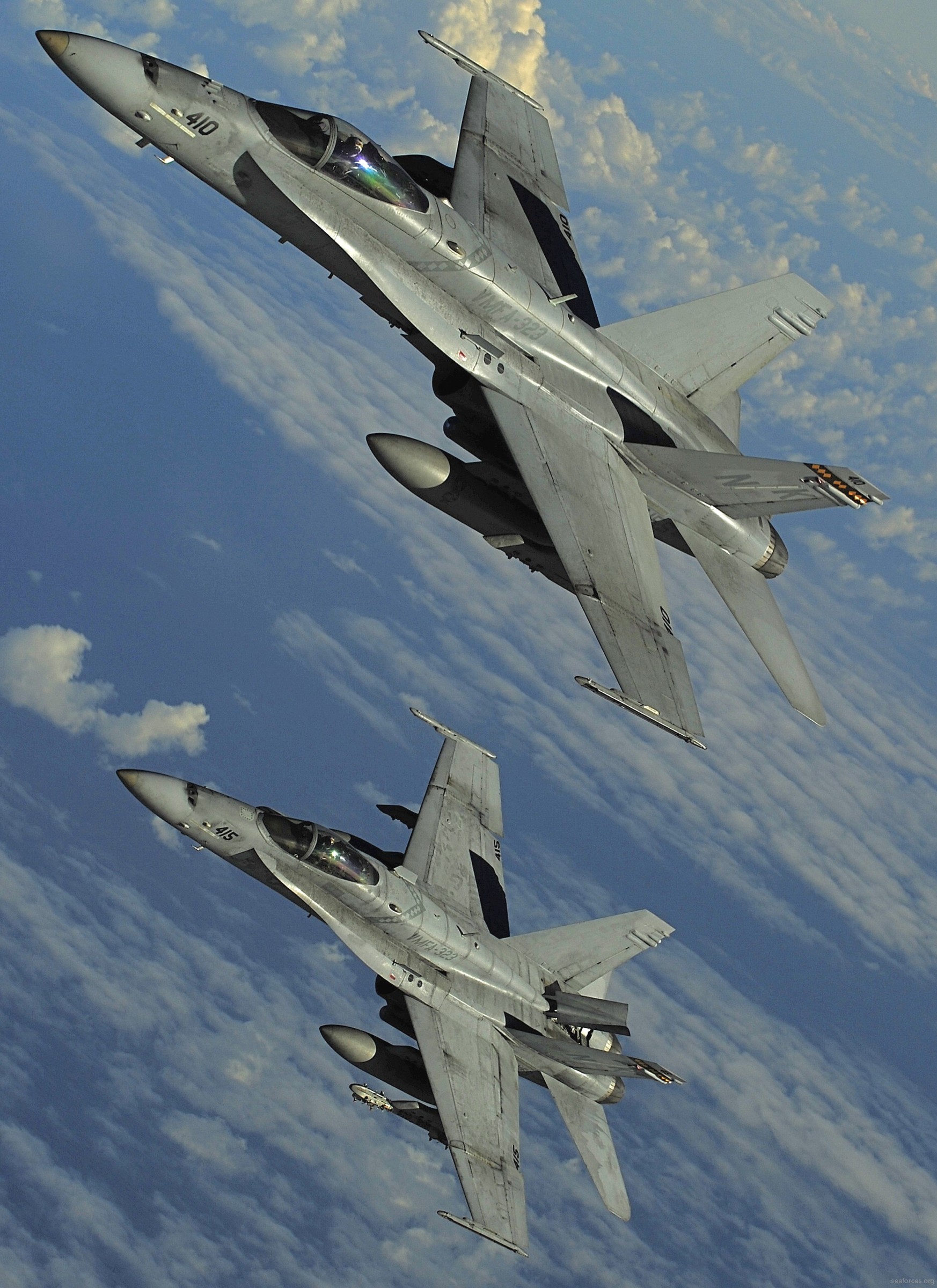 vmfa-323 death rattlers marine fighter attack squadron f/a-18c hornet cvw-11 102 exercise rimpac