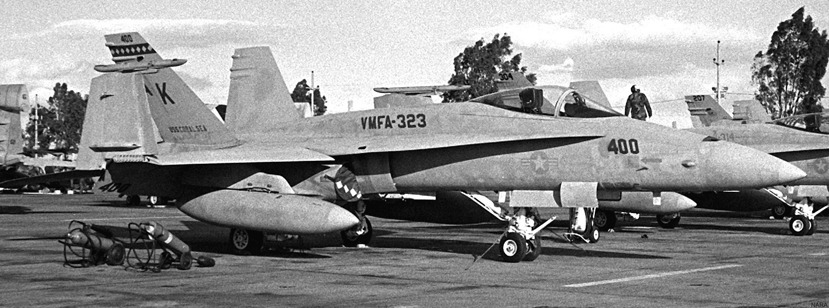 vmfa-323 death rattlers marine fighter attack squadron f/a-18a hornet 119 nas sigonella sicily italy
