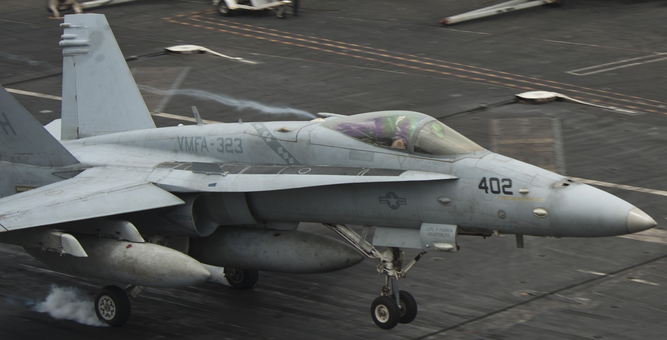 vmfa-323 death rattlers marine fighter attack squadron f/a-18c hornet cvw-11 uss nimitz cvn-68 125