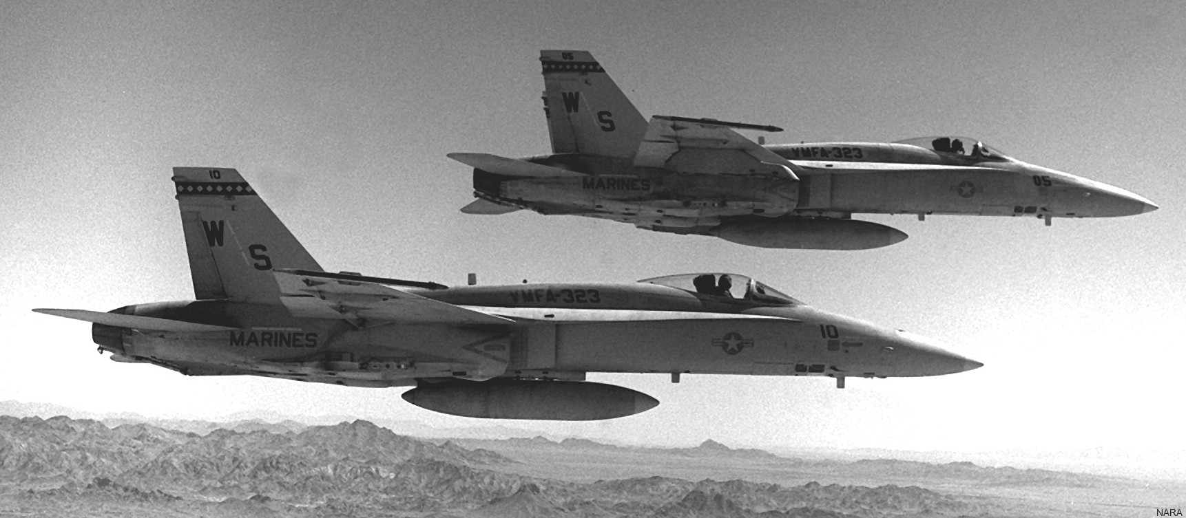 vmfa-323 death rattlers marine fighter attack squadron f/a-18a hornet 178 mcas yuma arizona
