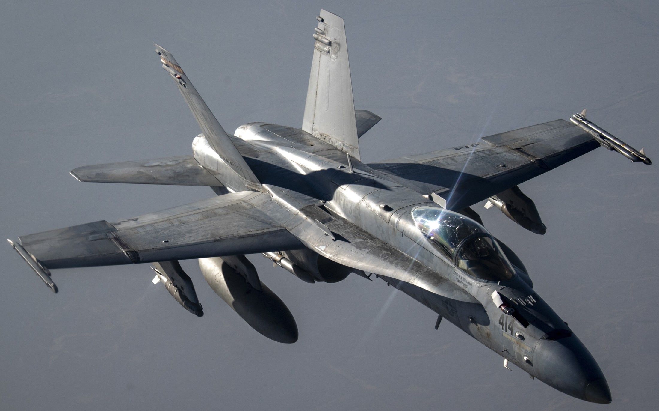vmfa-323 death rattlers marine fighter attack squadron f/a-18c hornet cvw-17 uss nimitz cvn-68 202 centcom